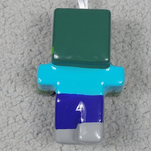 Minecraft Hallmark Ornament Zombie Decoupage Christmas Tree Decoration Holiday - Picture 3 of 9